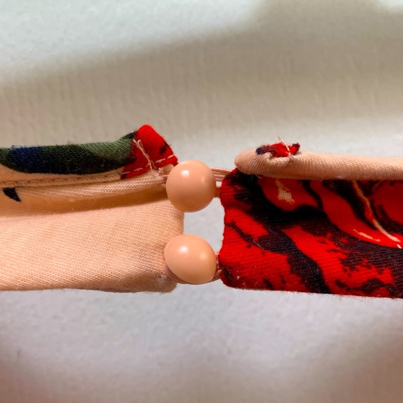 Peach and Floral Bodysuit - Picture 5 of 5